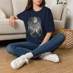 Cat On Mound Looking  T-Shirt