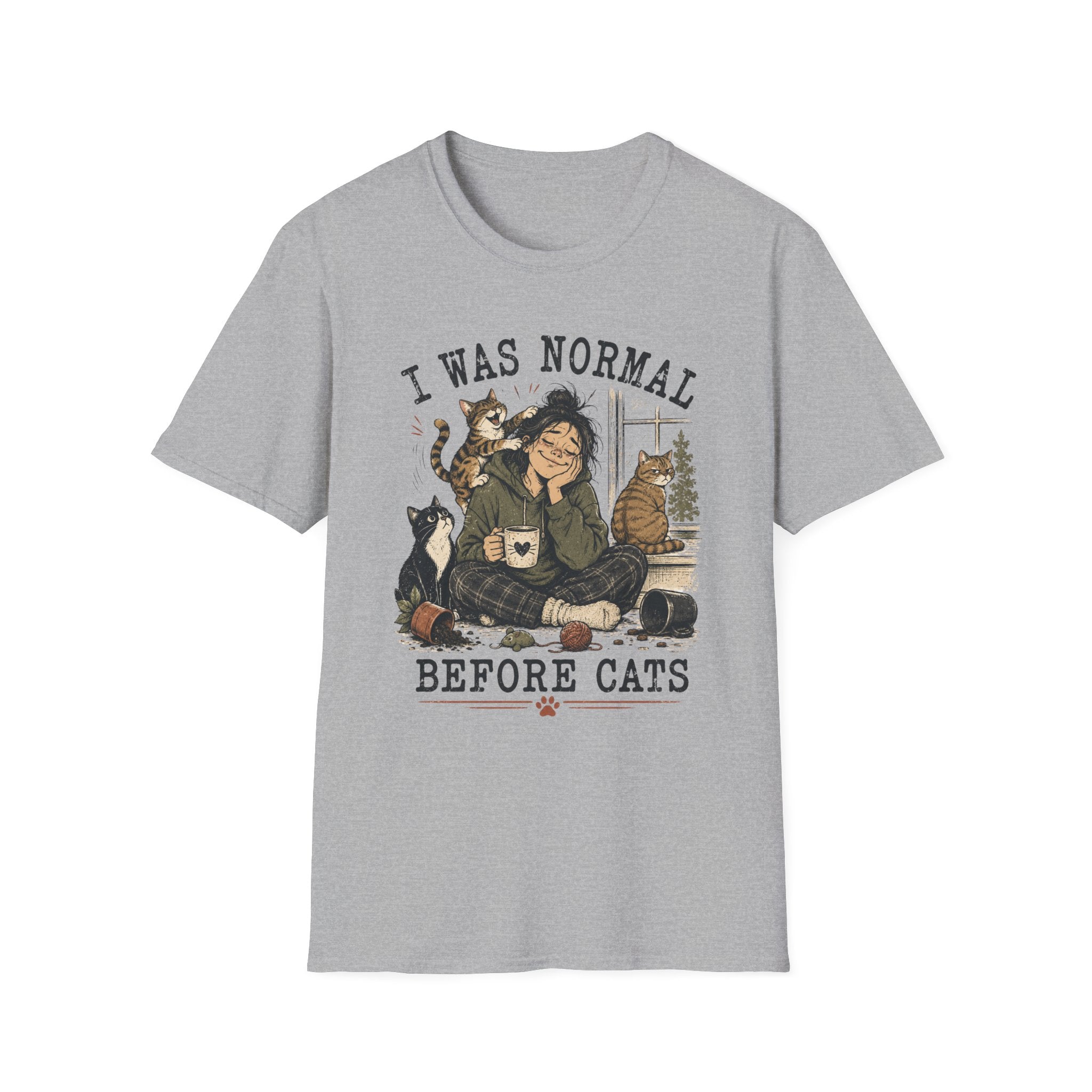I Was Normal Before Cats T-Shirt