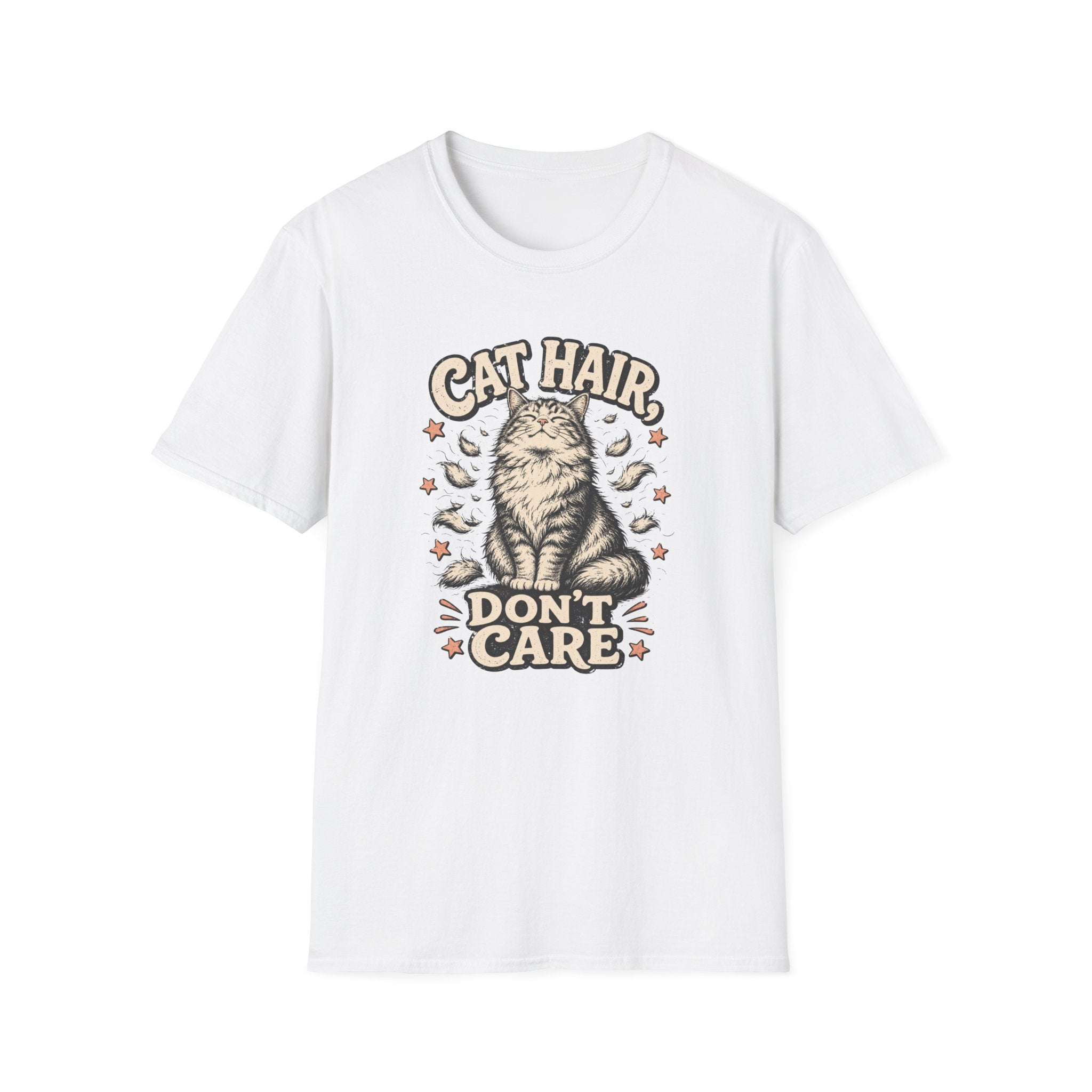 Cat Hair Don't Care T-Shirt