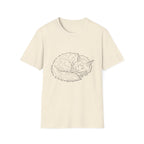 Line Art Sleeping T-Shirt