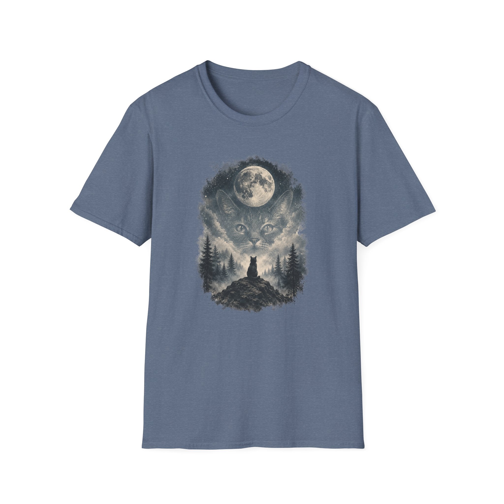 Cat On Mound Looking  T-Shirt