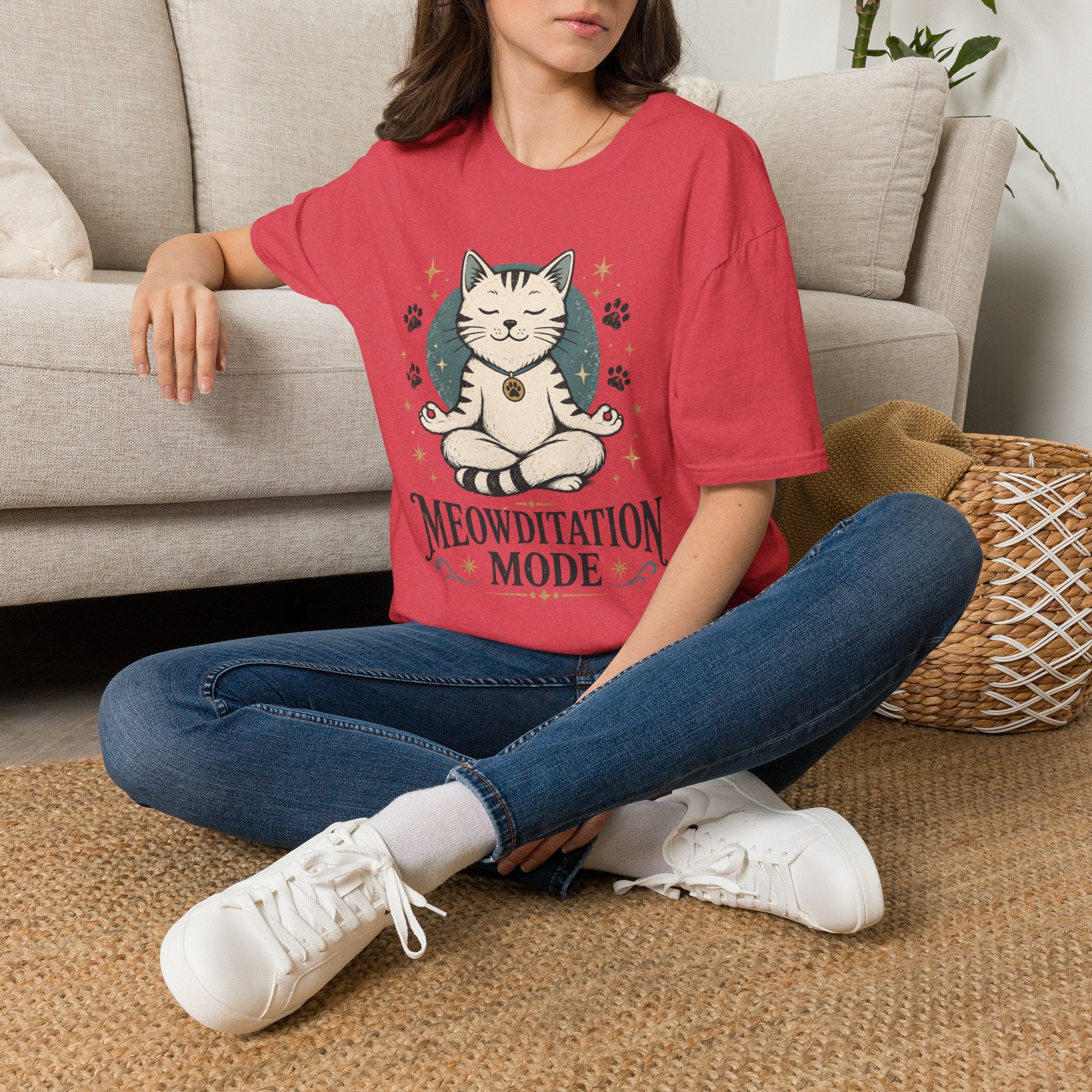 Meowditation Mode T-Shirt