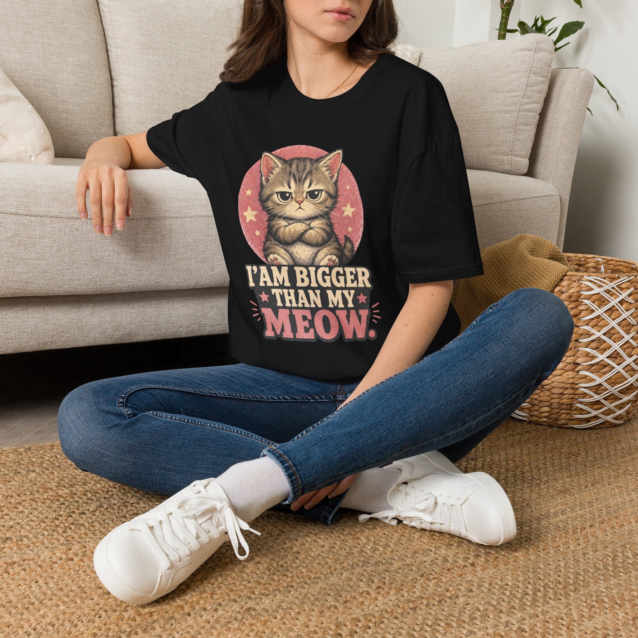 I Am Bigger Than My Meow T-Shirt