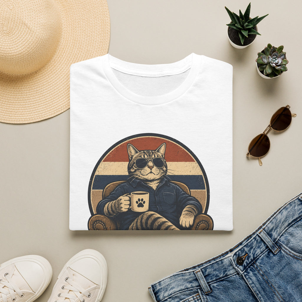 Cat Dad Energy T-Shirt