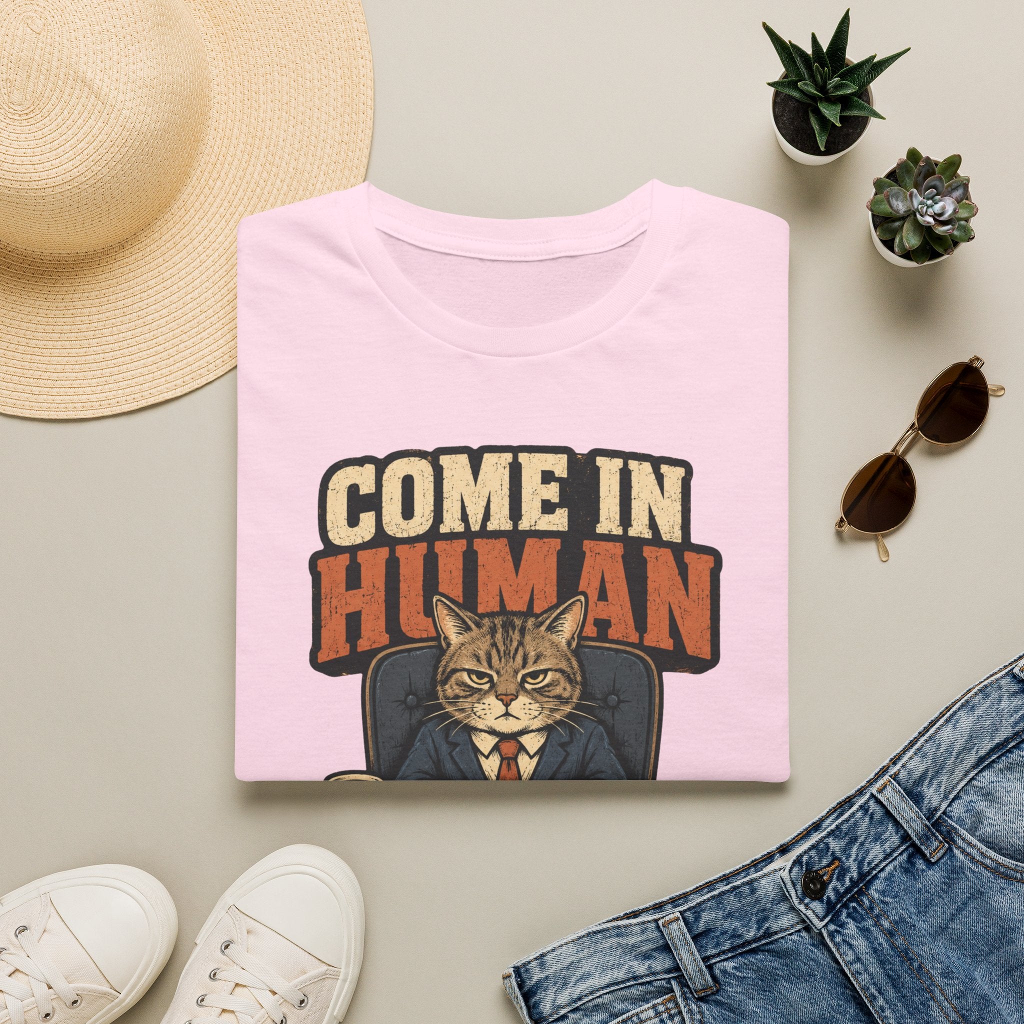 Come In Human please T-Shirt