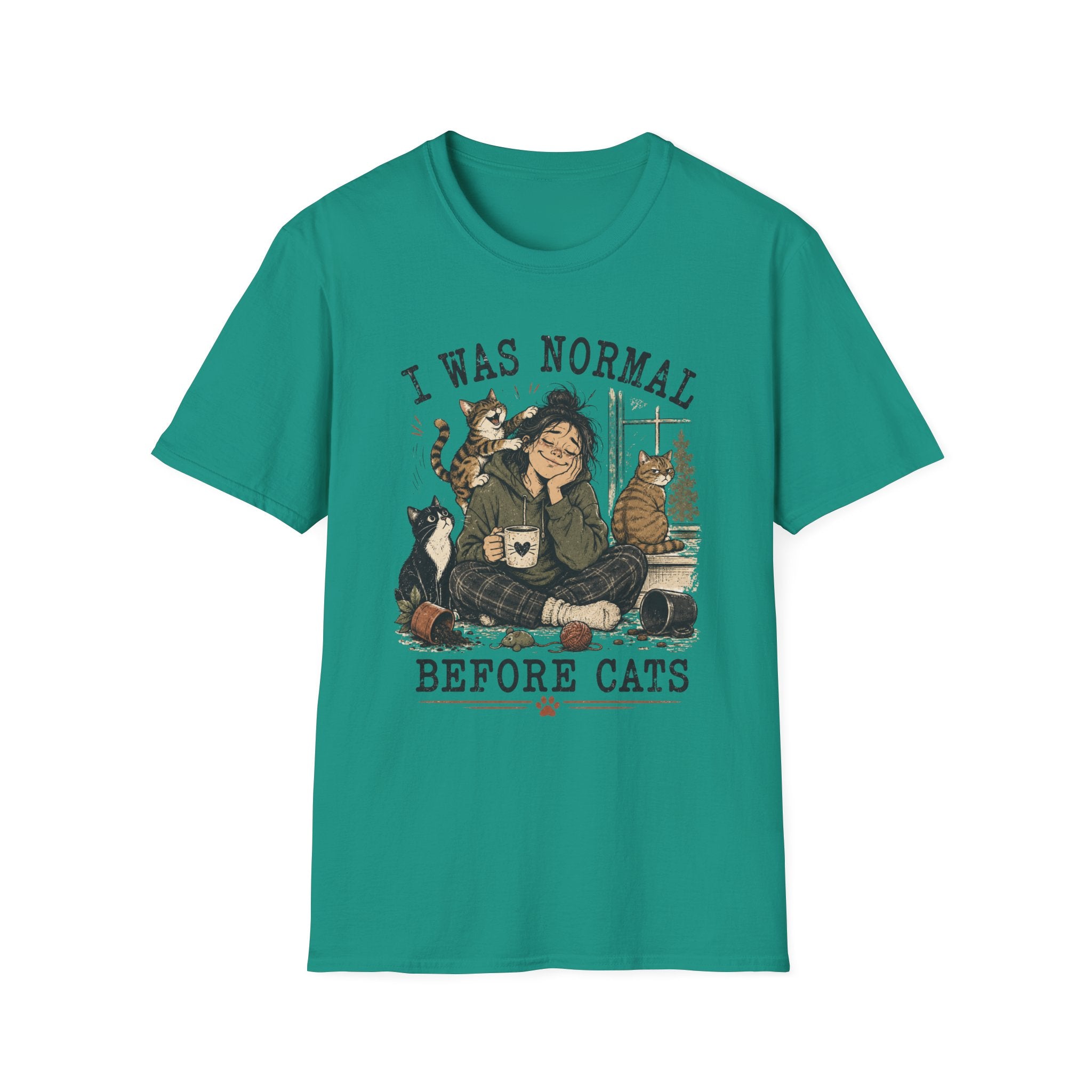 I Was Normal Before Cats T-Shirt
