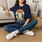 Stay Pawsitive-T-Shirt