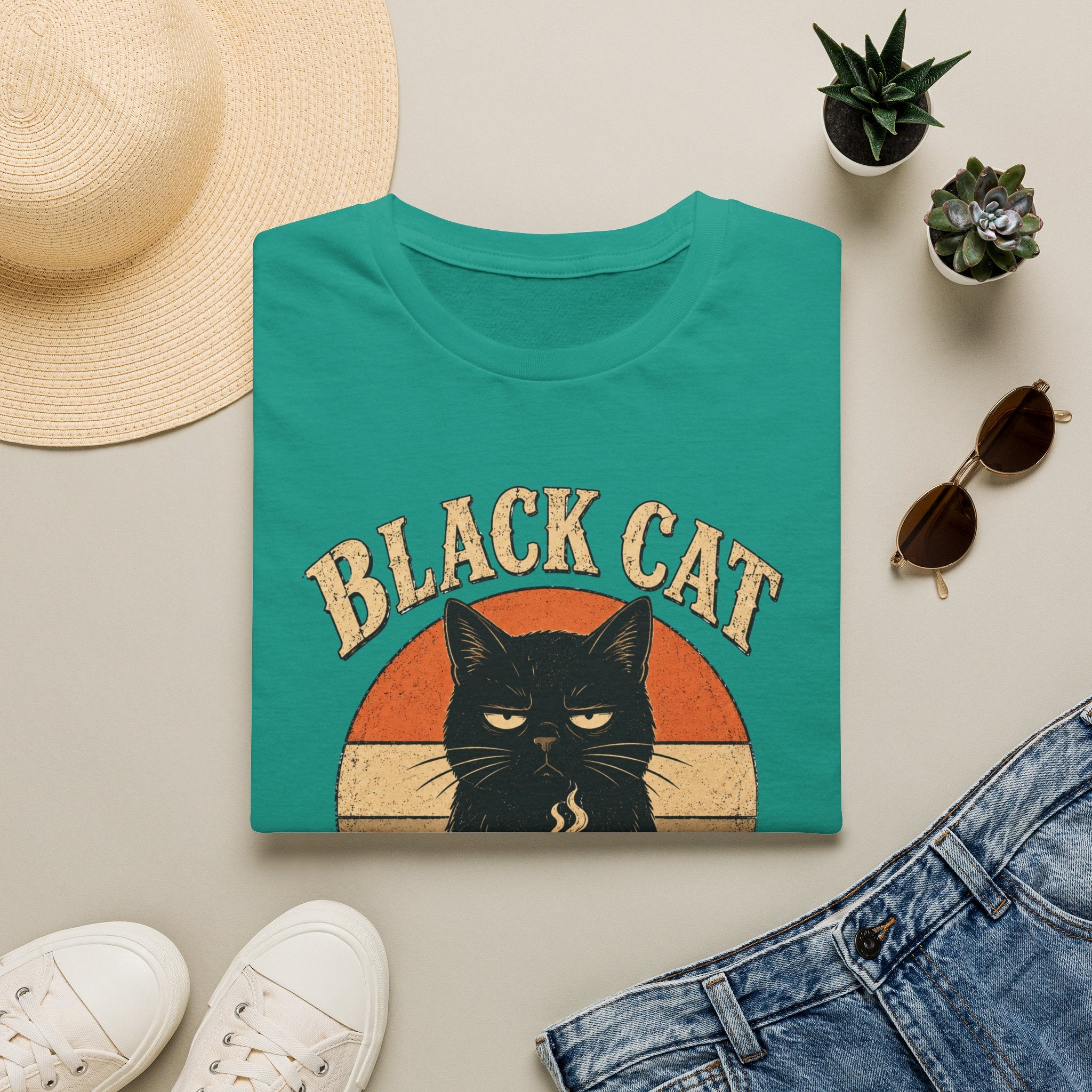 Black Cat Energy T-Shirt