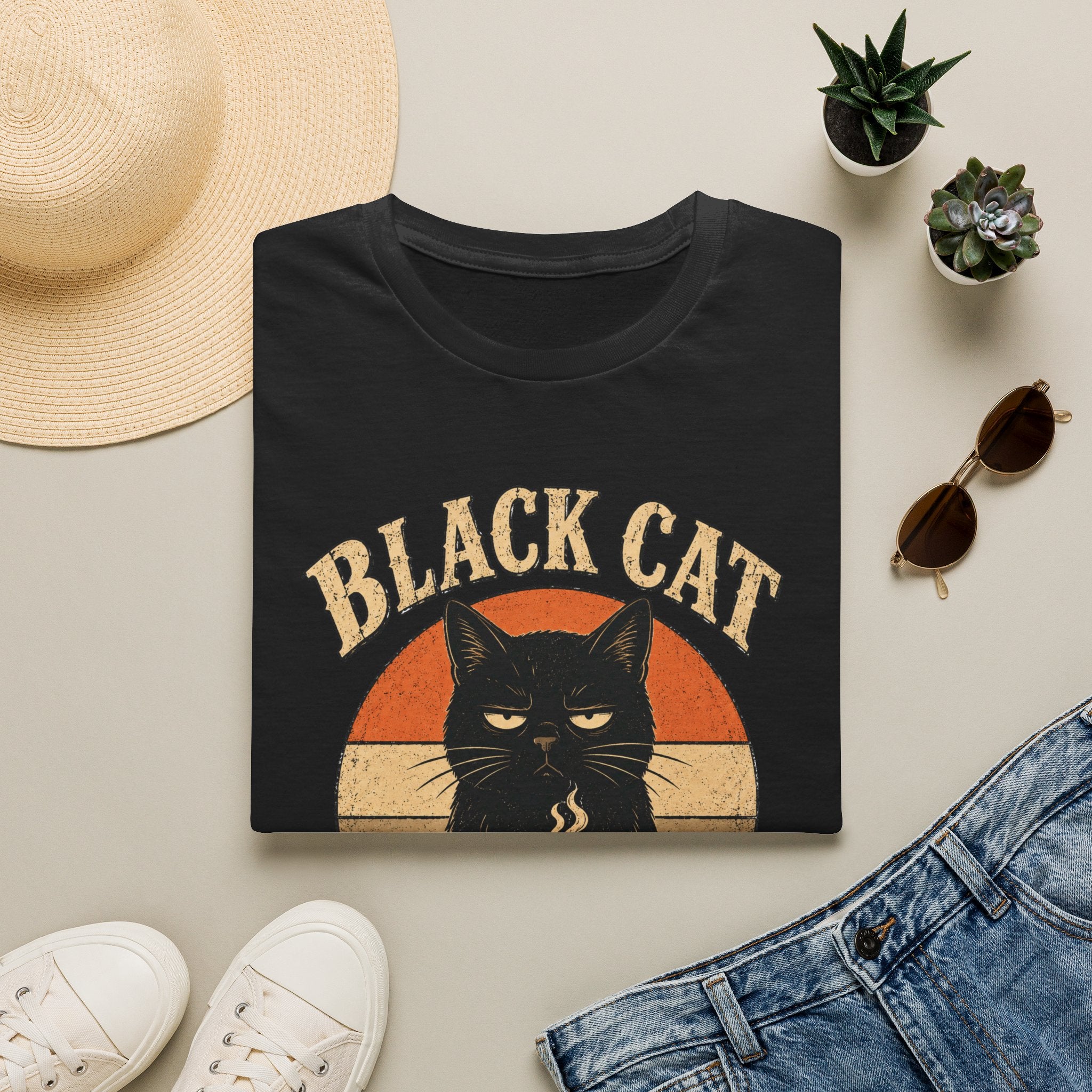 Black Cat Energy T-Shirt