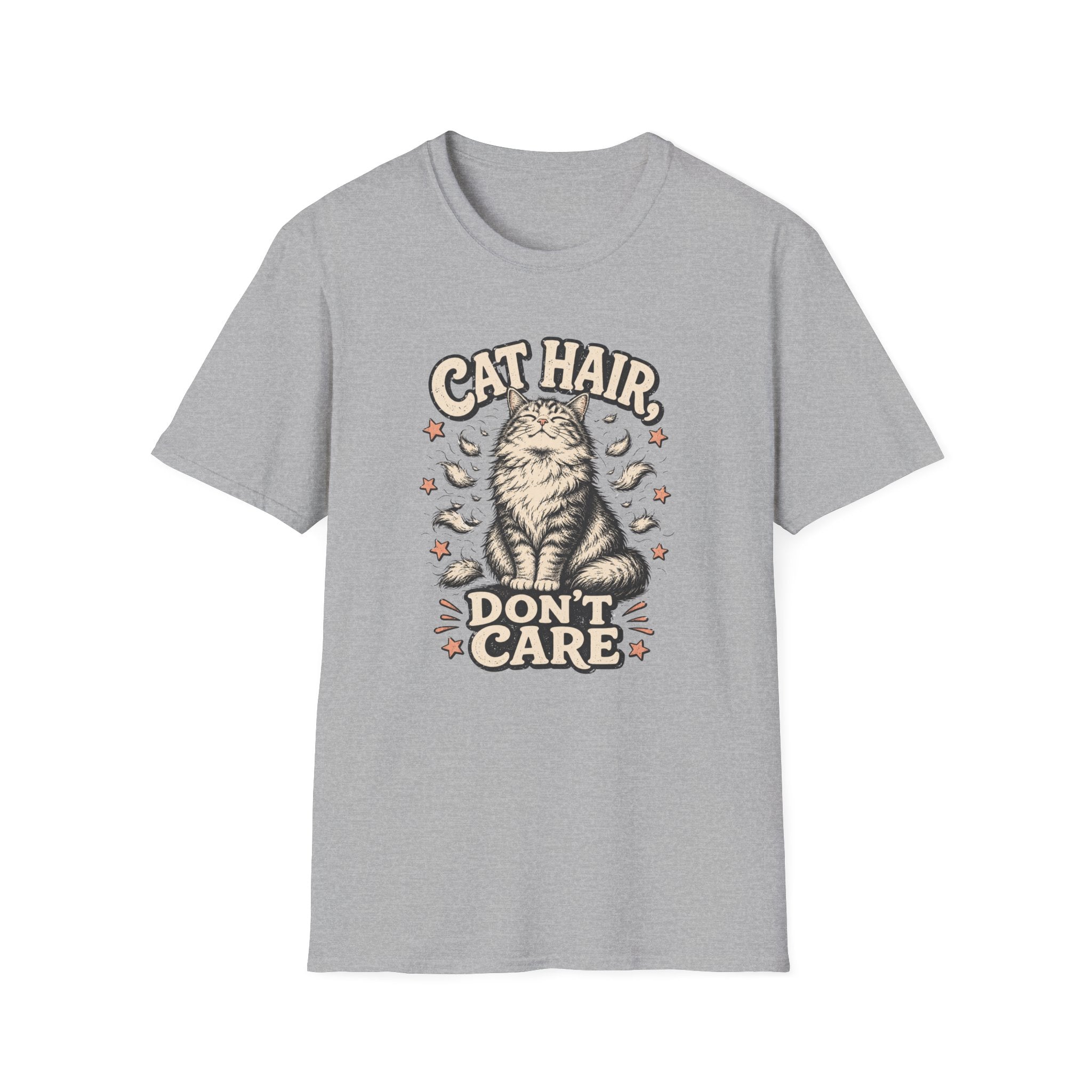 Cat Hair Don't Care T-Shirt