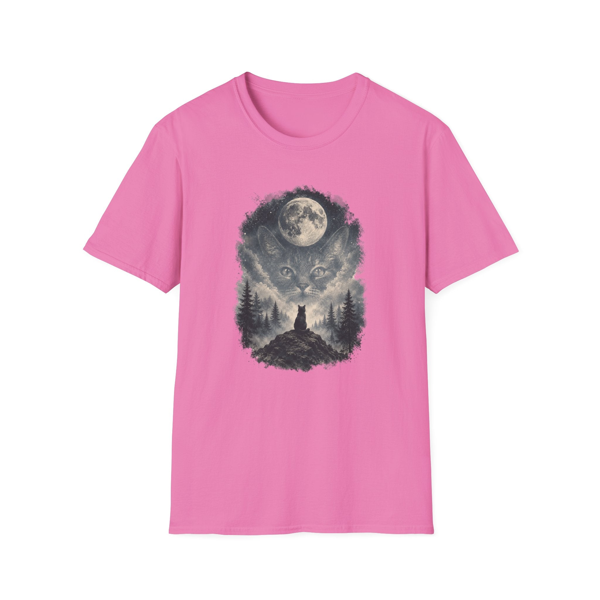 Cat On Mound Looking  T-Shirt