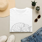 Line Art Sleeping T-Shirt