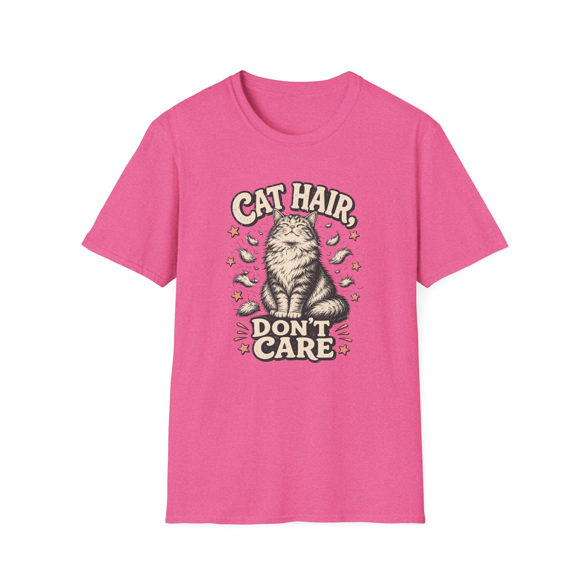 Cat Hair Don't Care T-Shirt