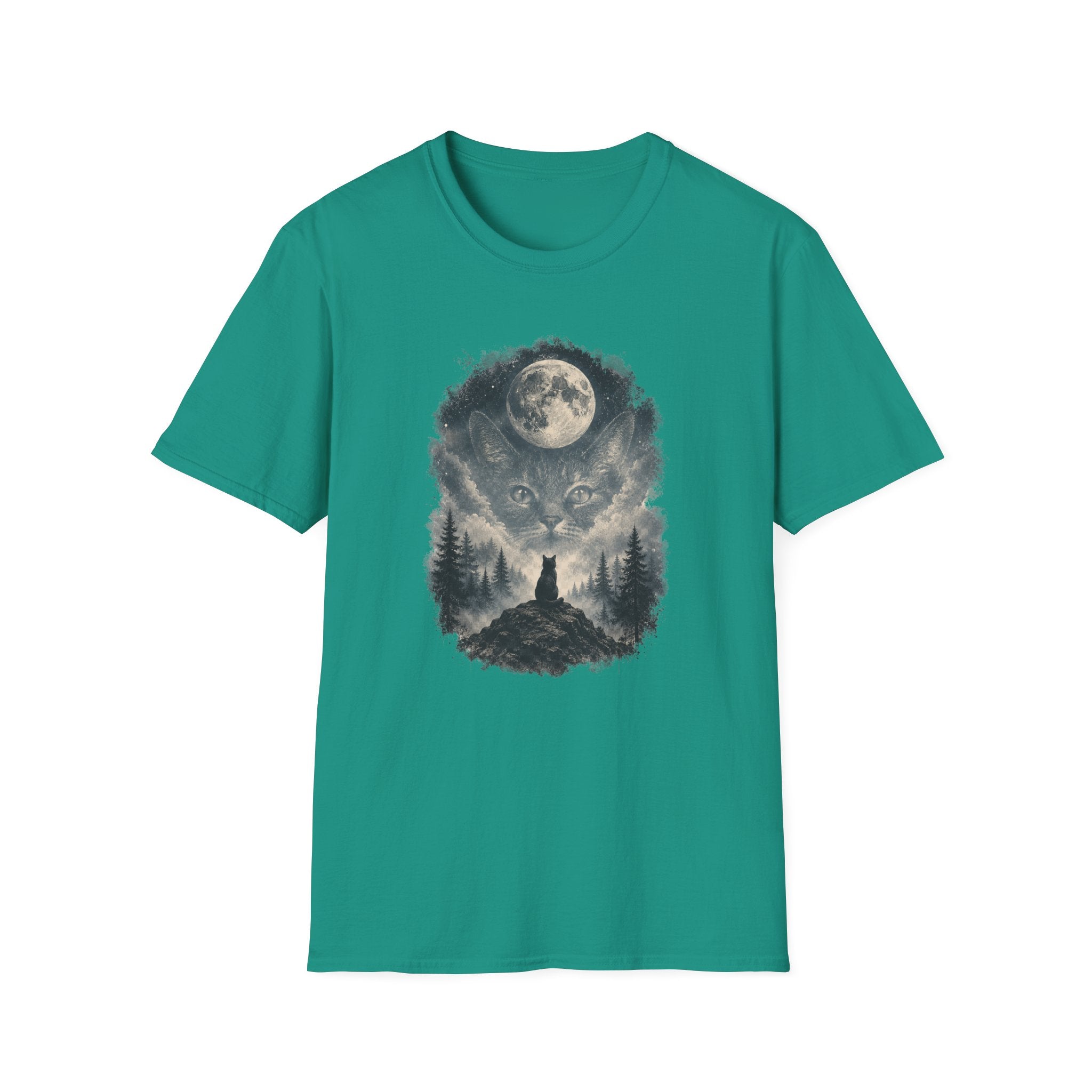 Cat On Mound Looking  T-Shirt