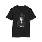 Black Tuxedo cat T-Shirt