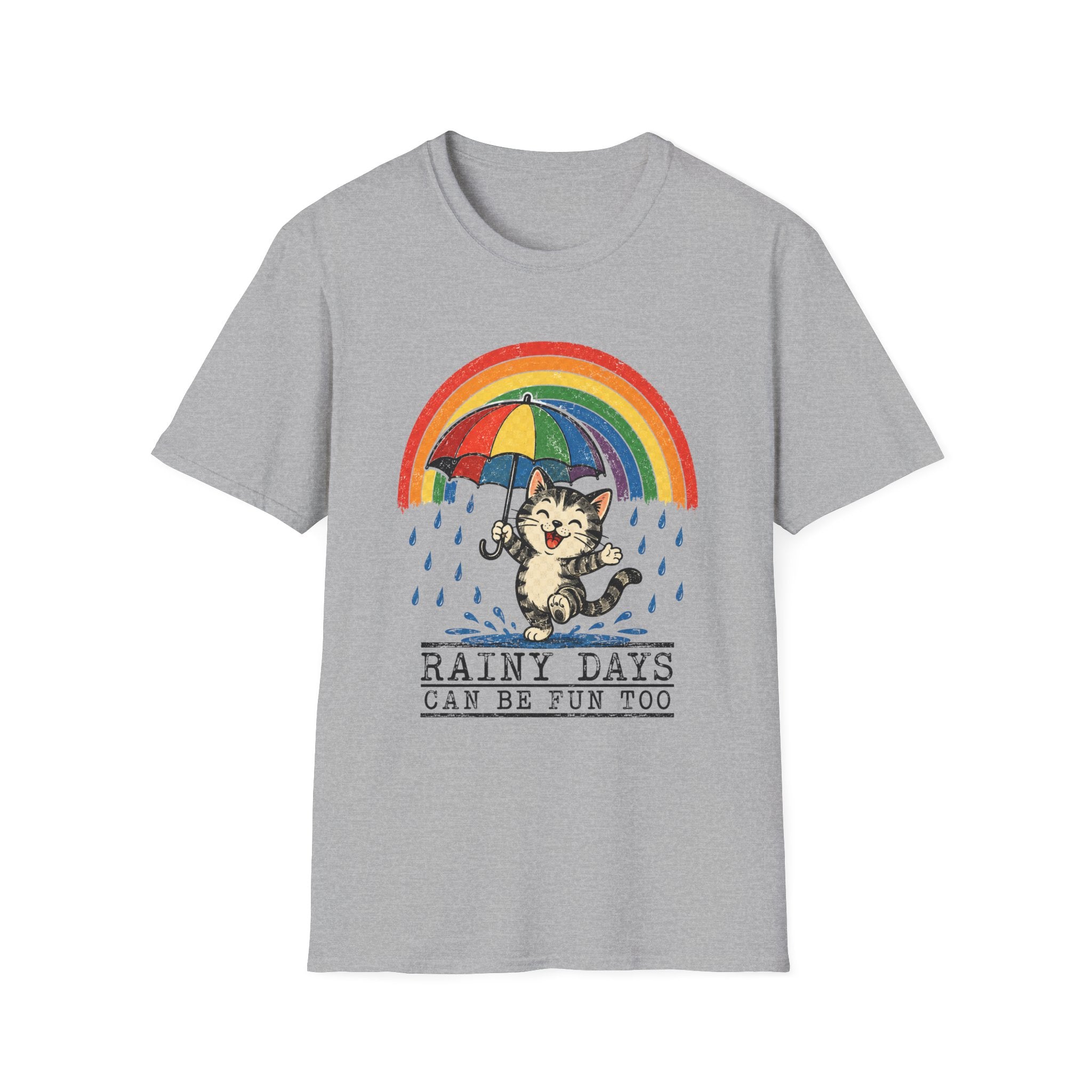 Rainy Days Can Be Fun To 1-T-Shirt