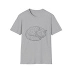 Line Art Sleeping T-Shirt