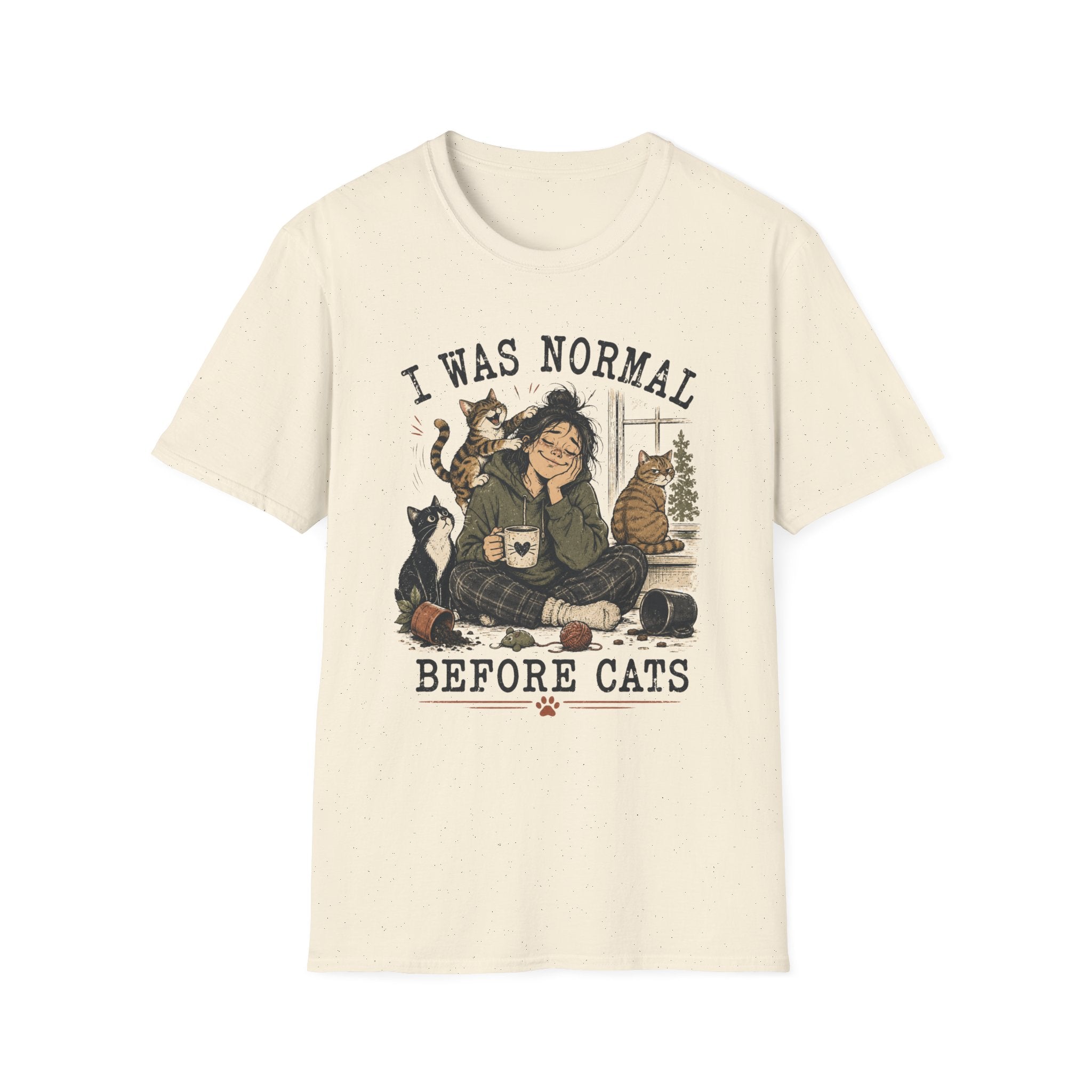 I Was Normal Before Cats T-Shirt