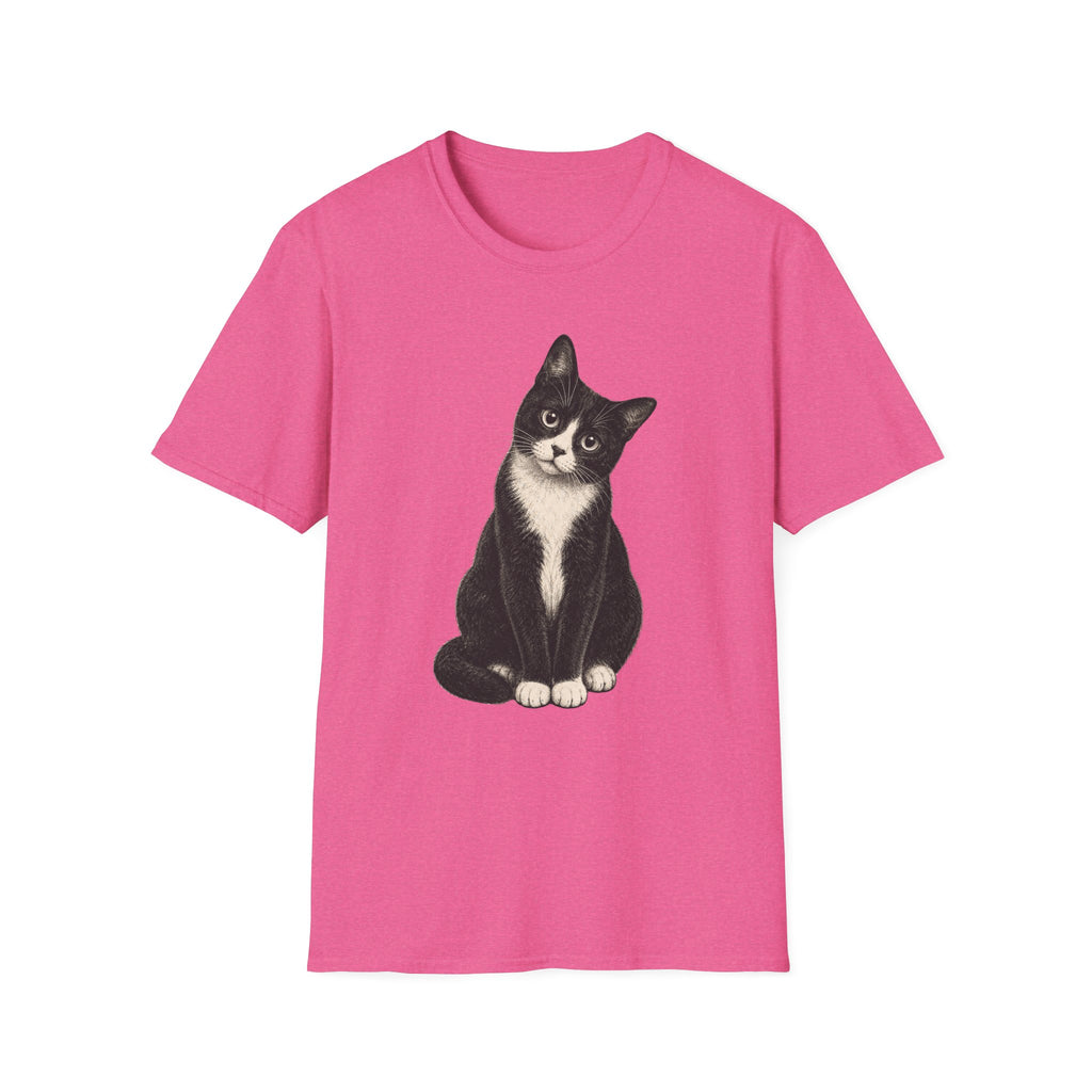 Black Tuxedo cat T-Shirt