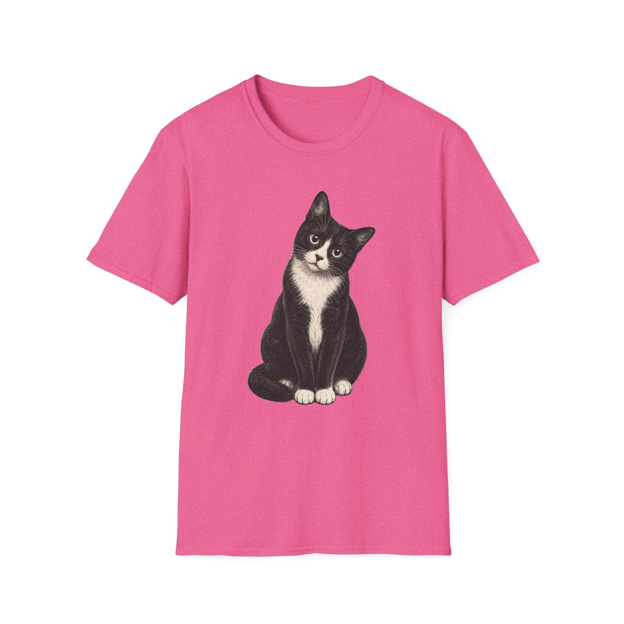 Black Tuxedo cat T-Shirt