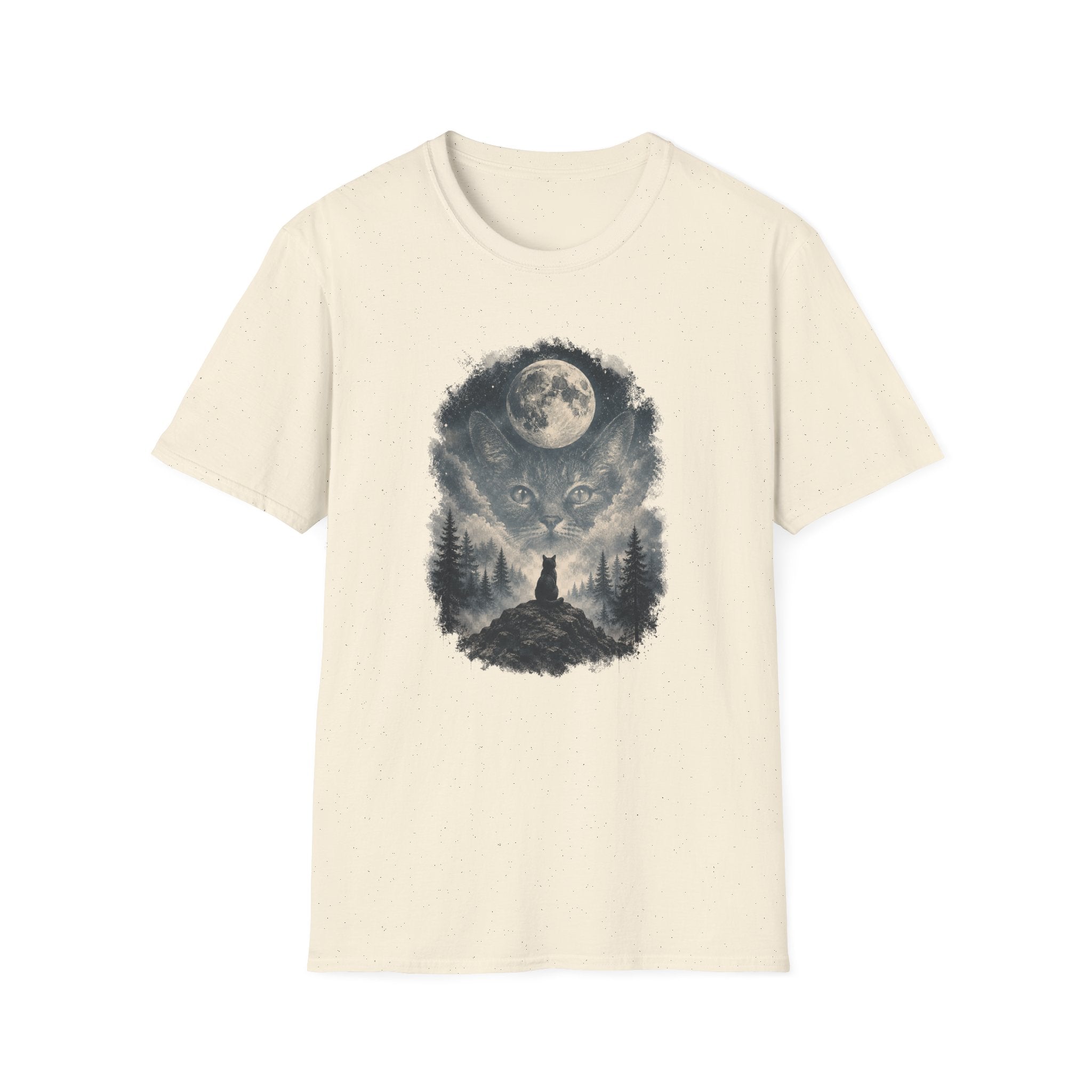 Cat On Mound Looking  T-Shirt