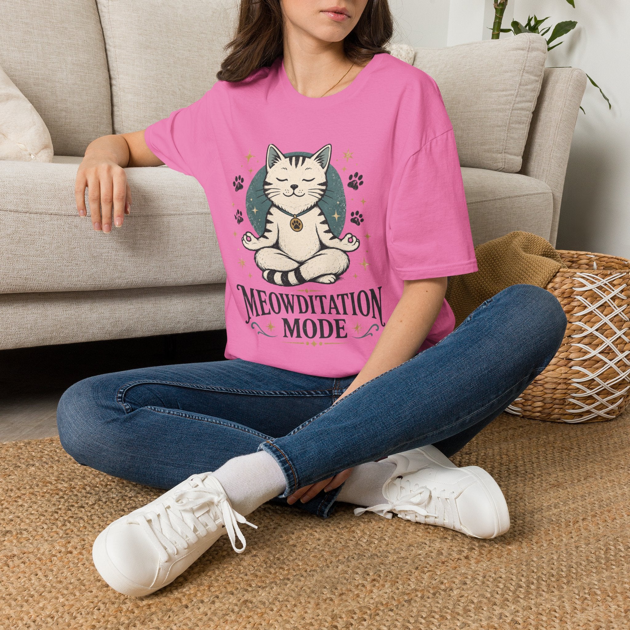 Meowditation Mode T-Shirt