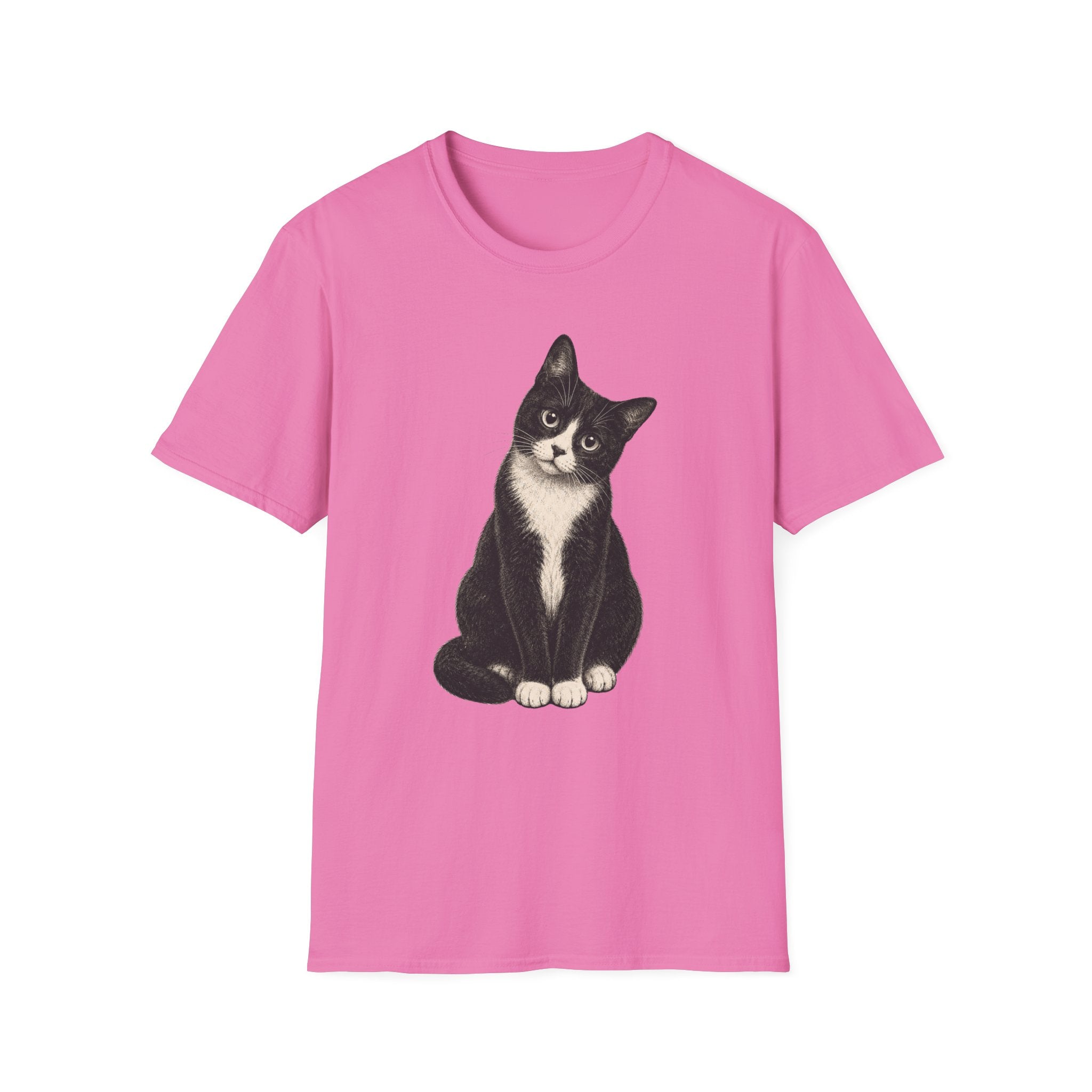 Black Tuxedo cat T-Shirt