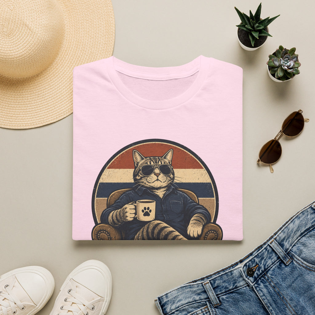 Cat Dad Energy T-Shirt