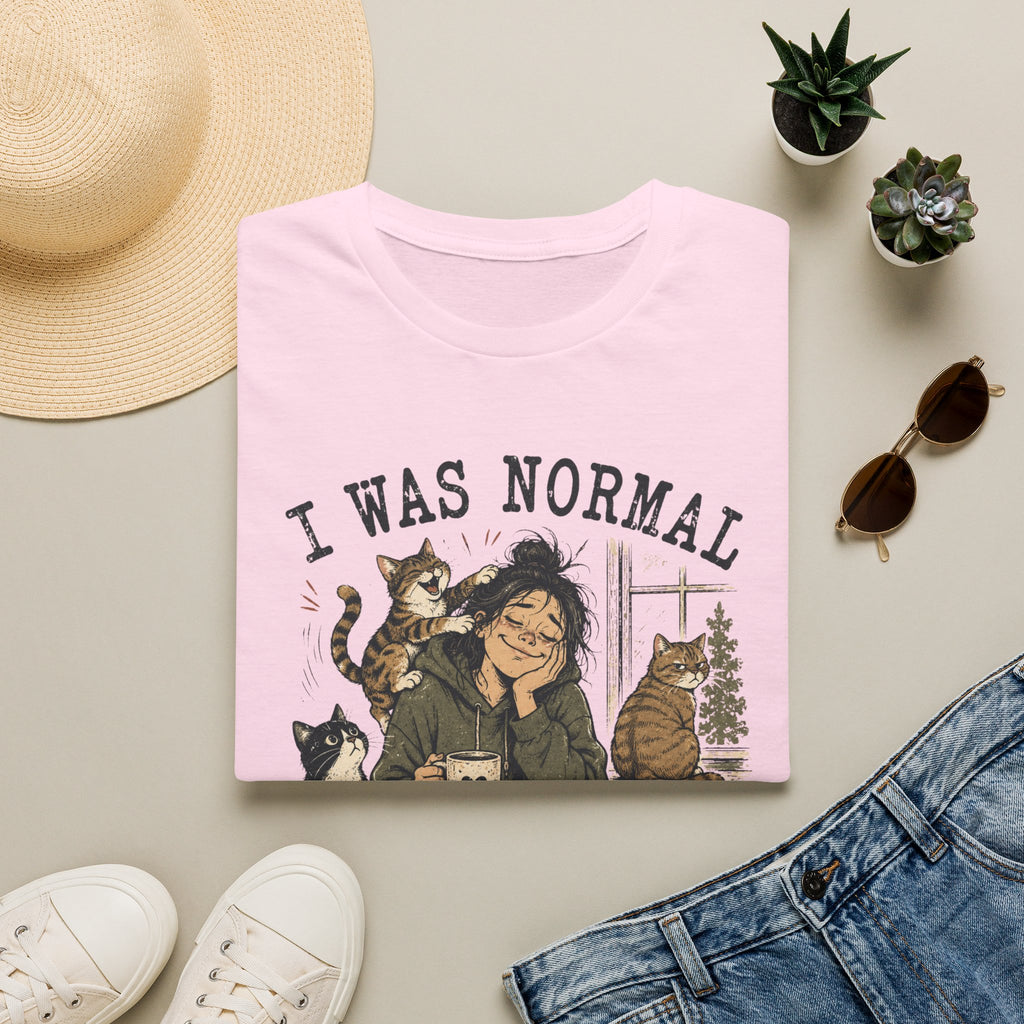 I Was Normal Before Cats T-Shirt