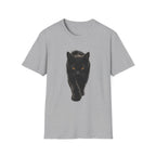 Black cat walking T-Shirt