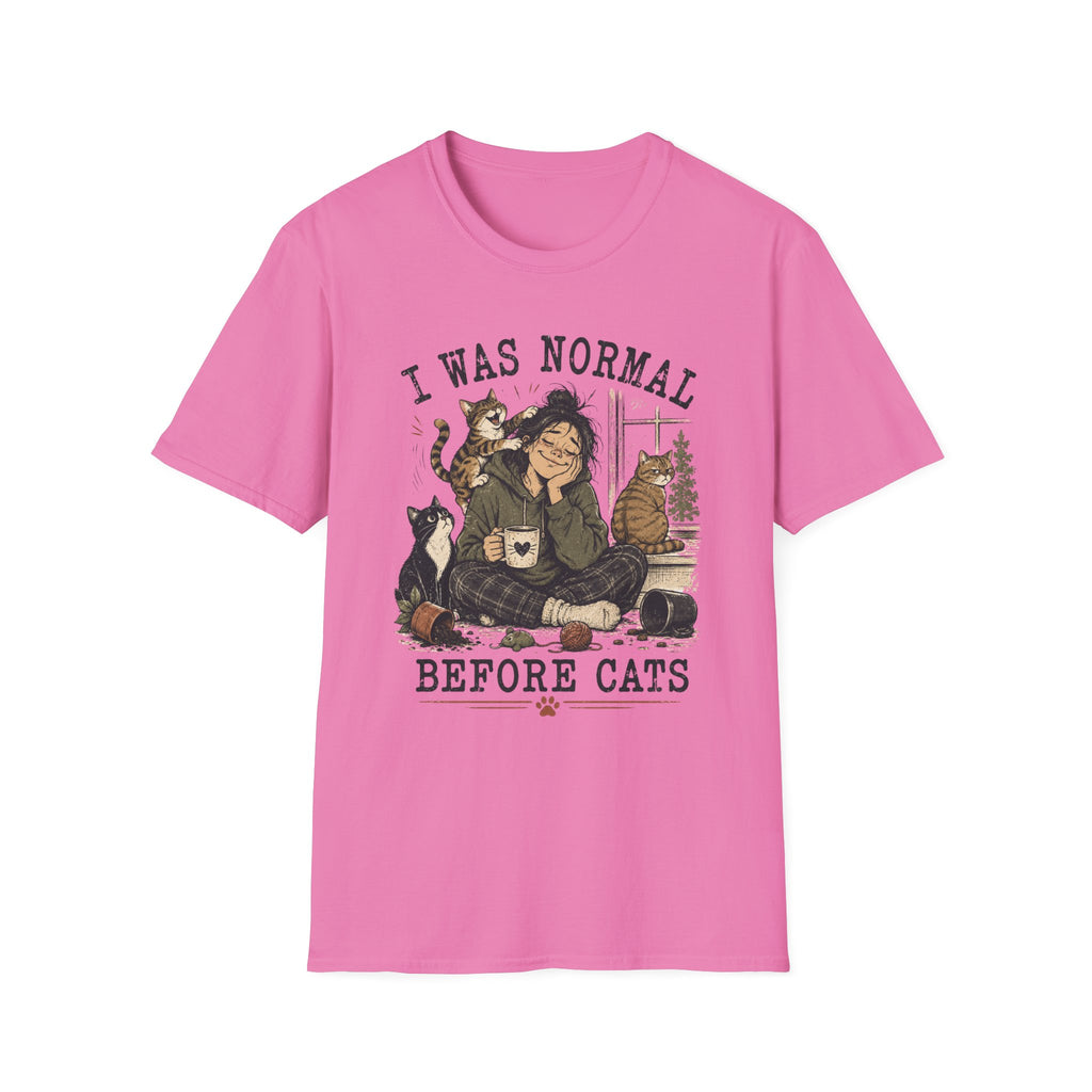I Was Normal Before Cats T-Shirt