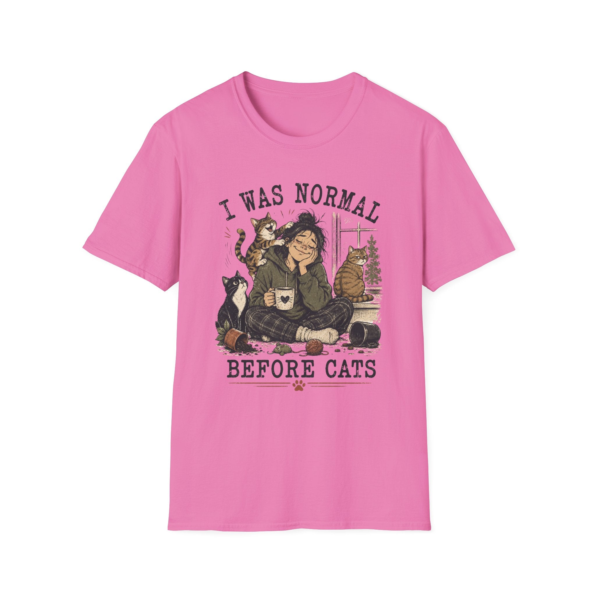 I Was Normal Before Cats T-Shirt