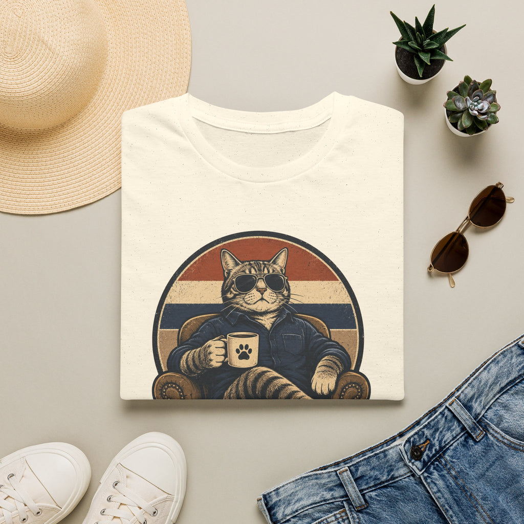 Cat Dad Energy T-Shirt