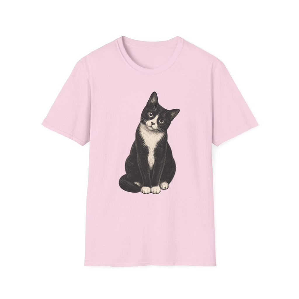 Black Tuxedo cat T-Shirt