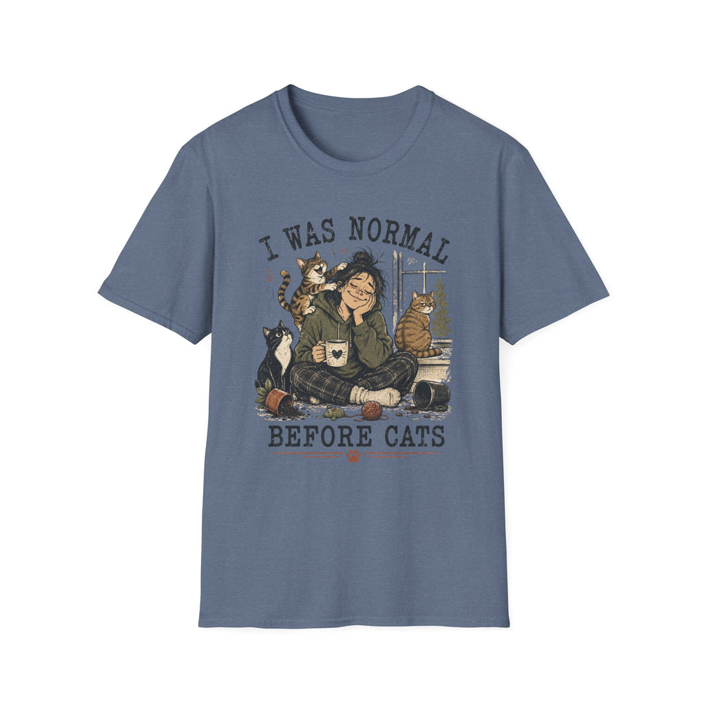 I Was Normal Before Cats T-Shirt