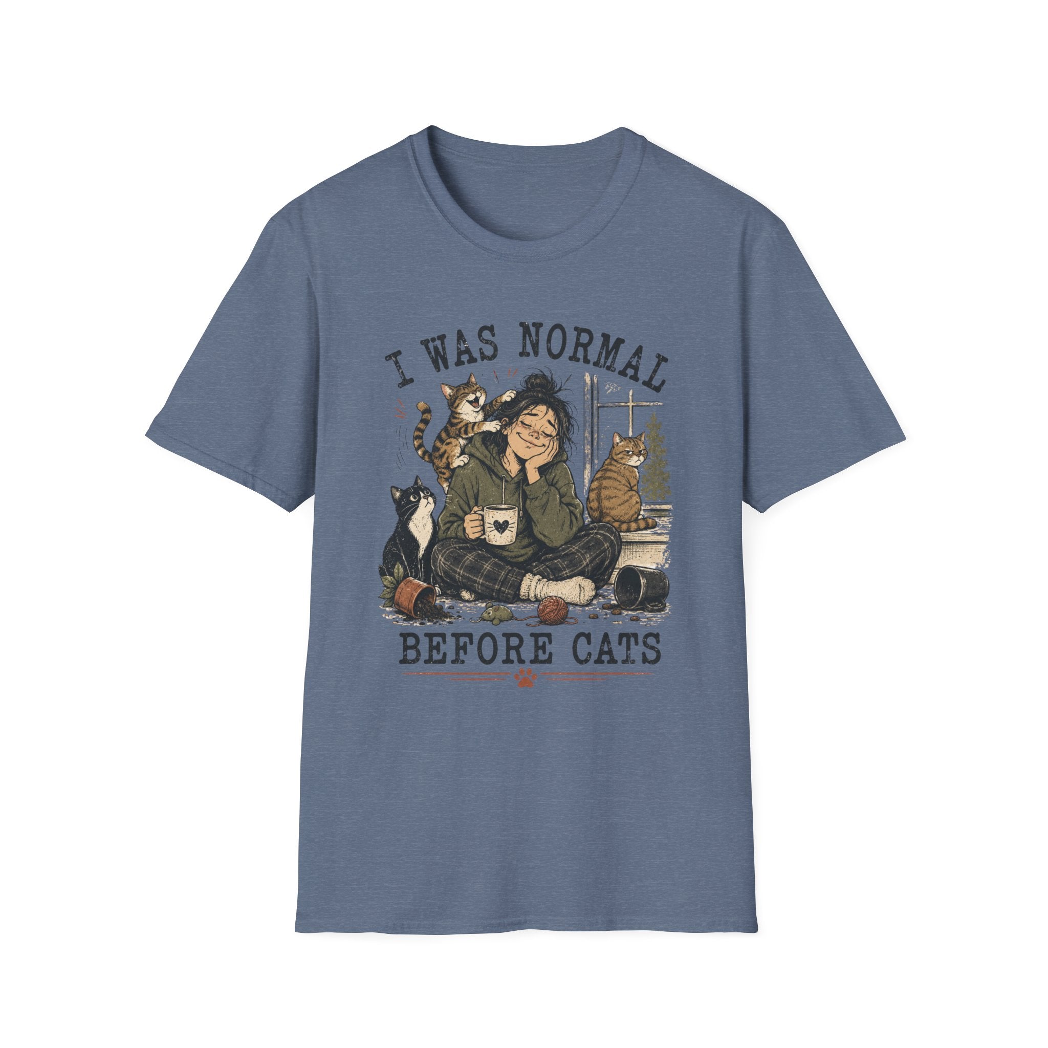 I Was Normal Before Cats T-Shirt