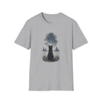 Cat watching Stars T-Shirt