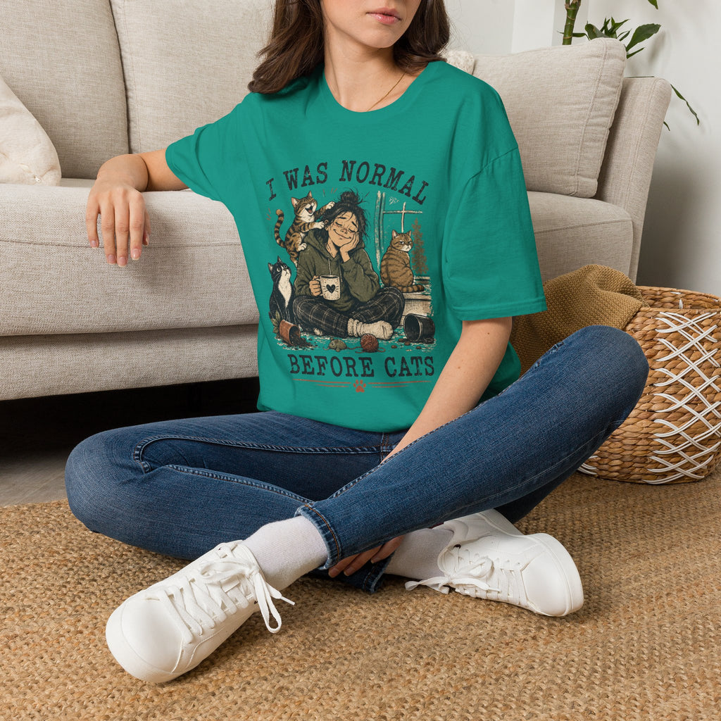 I Was Normal Before Cats T-Shirt