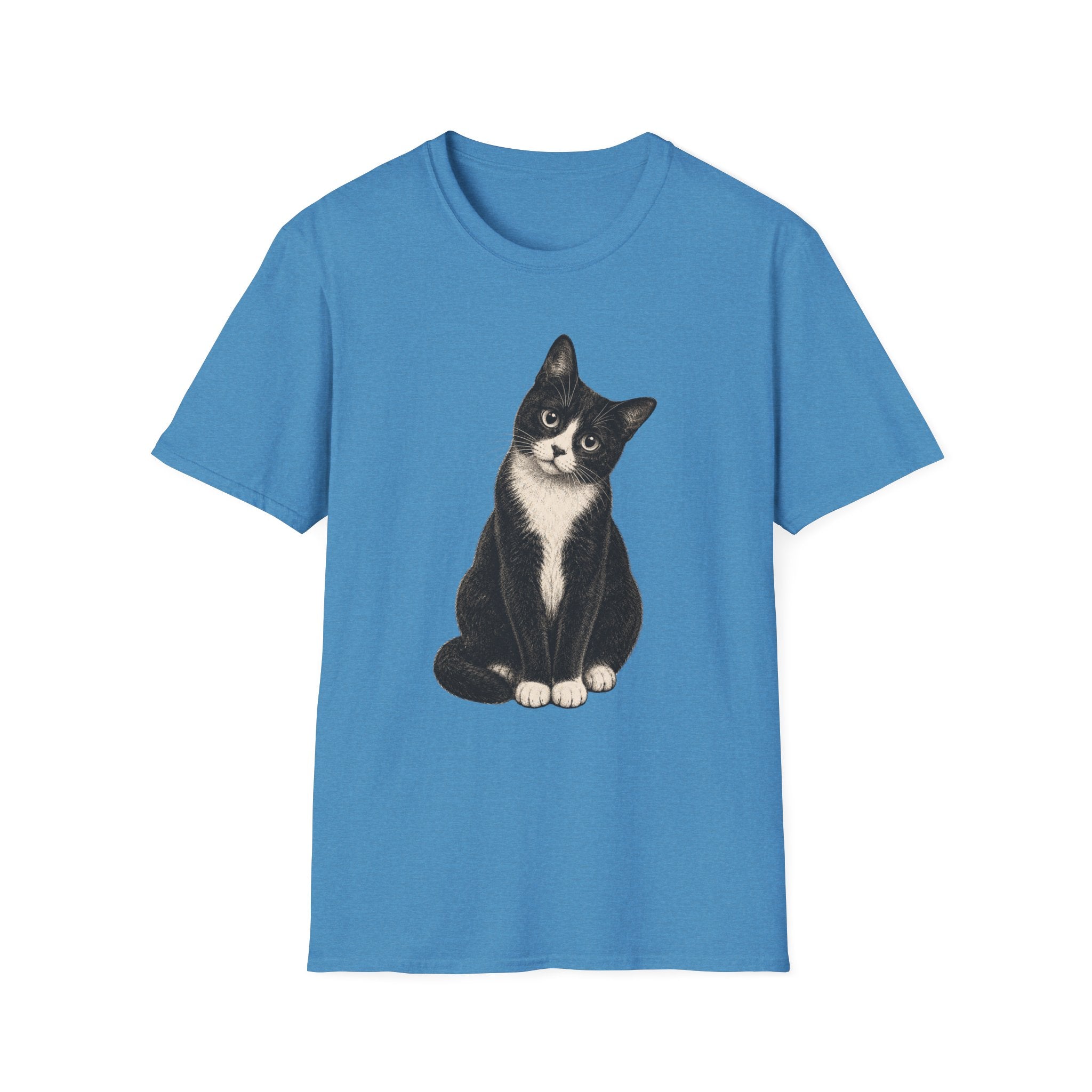 Black Tuxedo cat T-Shirt