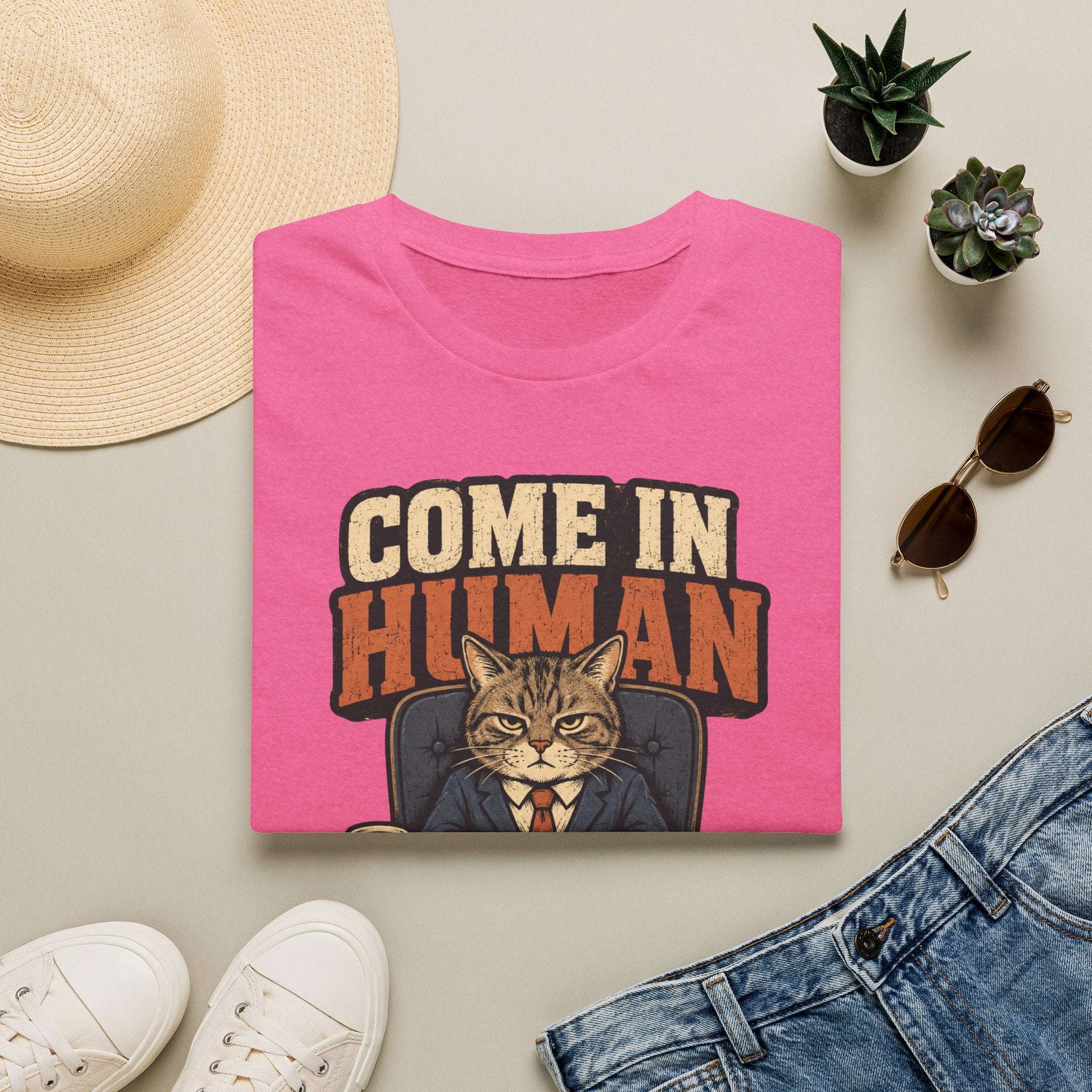 Come In Human please T-Shirt