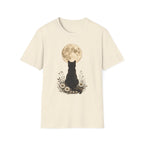 Black cat Moon T-Shirt