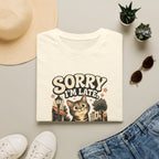 Sorry I'm Late I Saw A Cat-T-Shirt