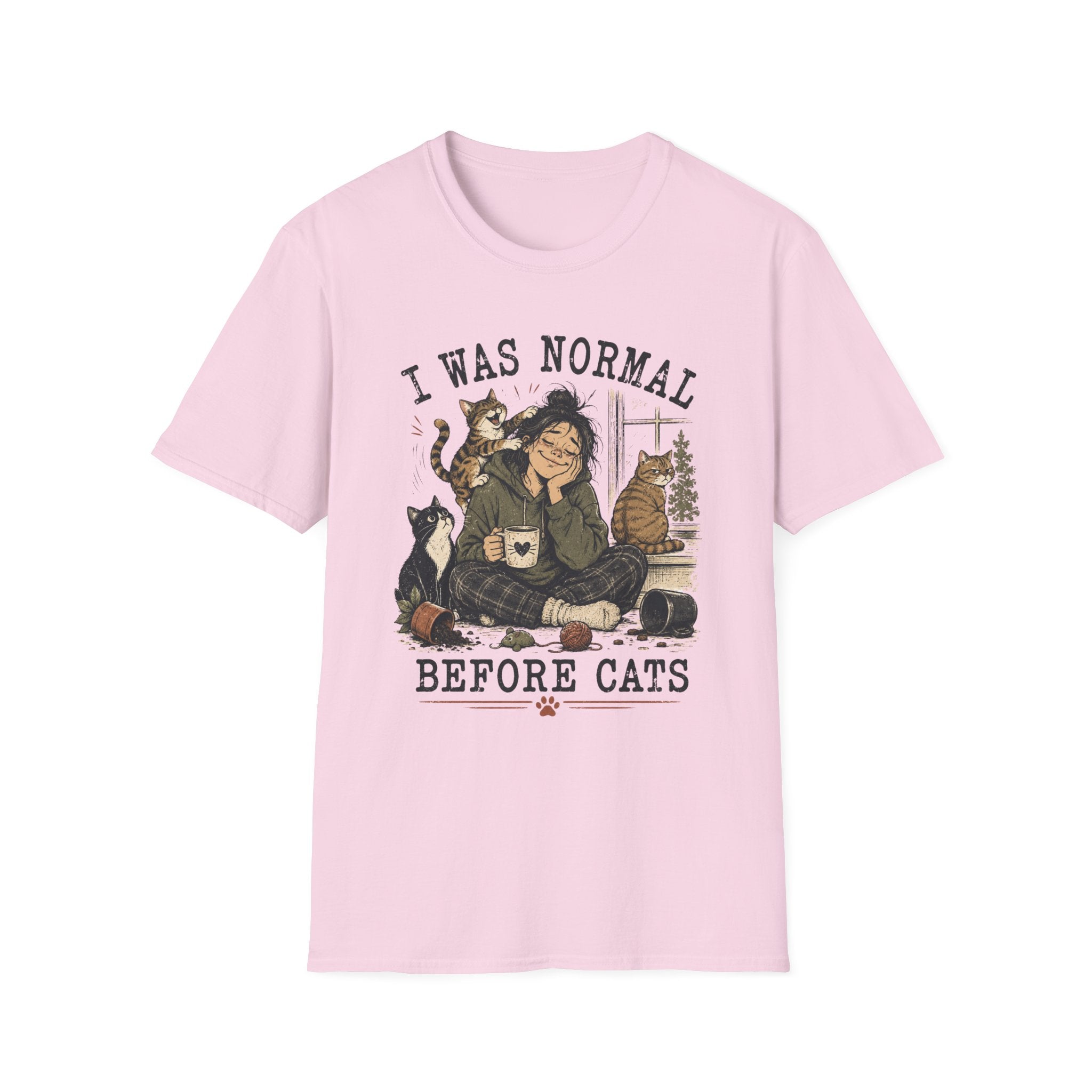 I Was Normal Before Cats T-Shirt