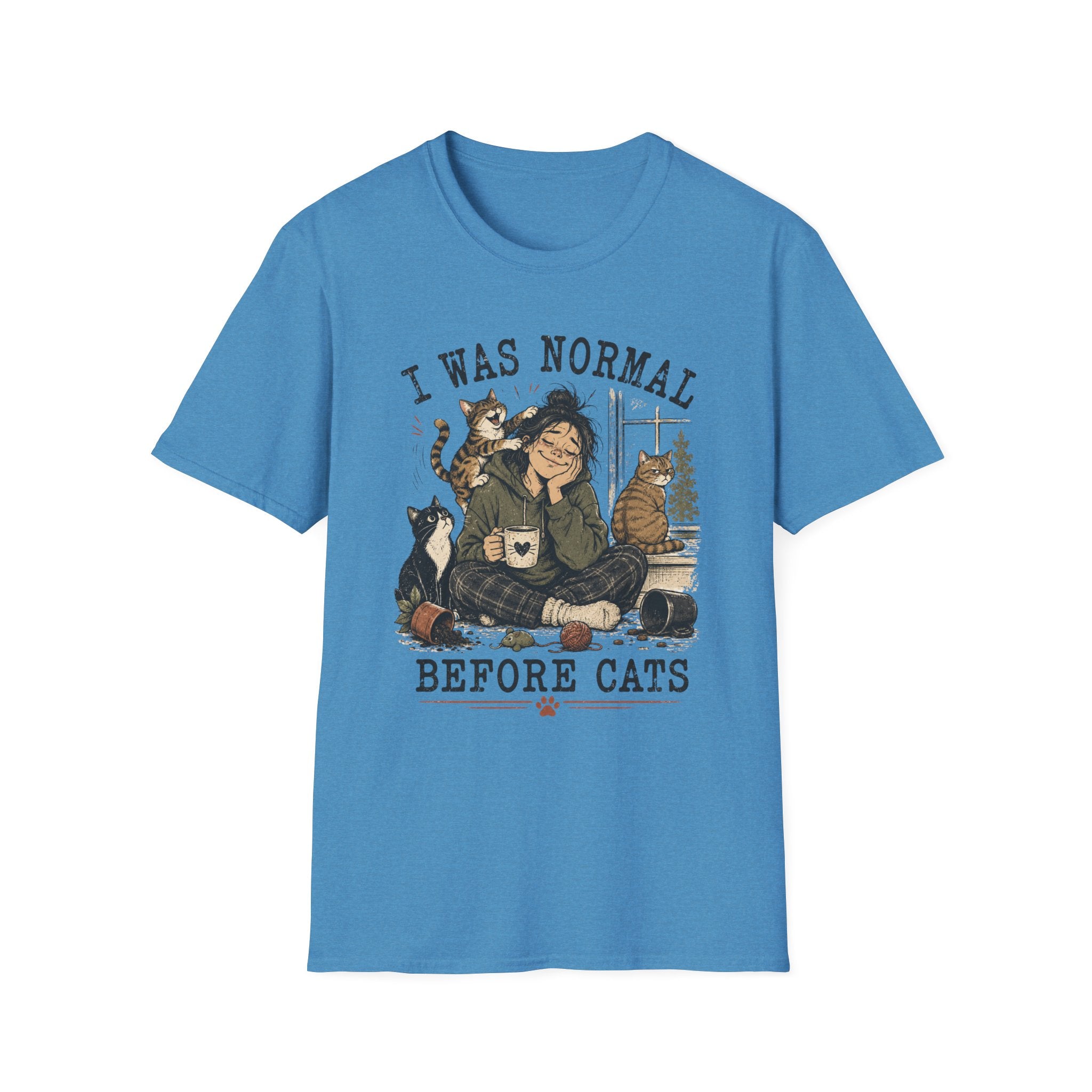 I Was Normal Before Cats T-Shirt