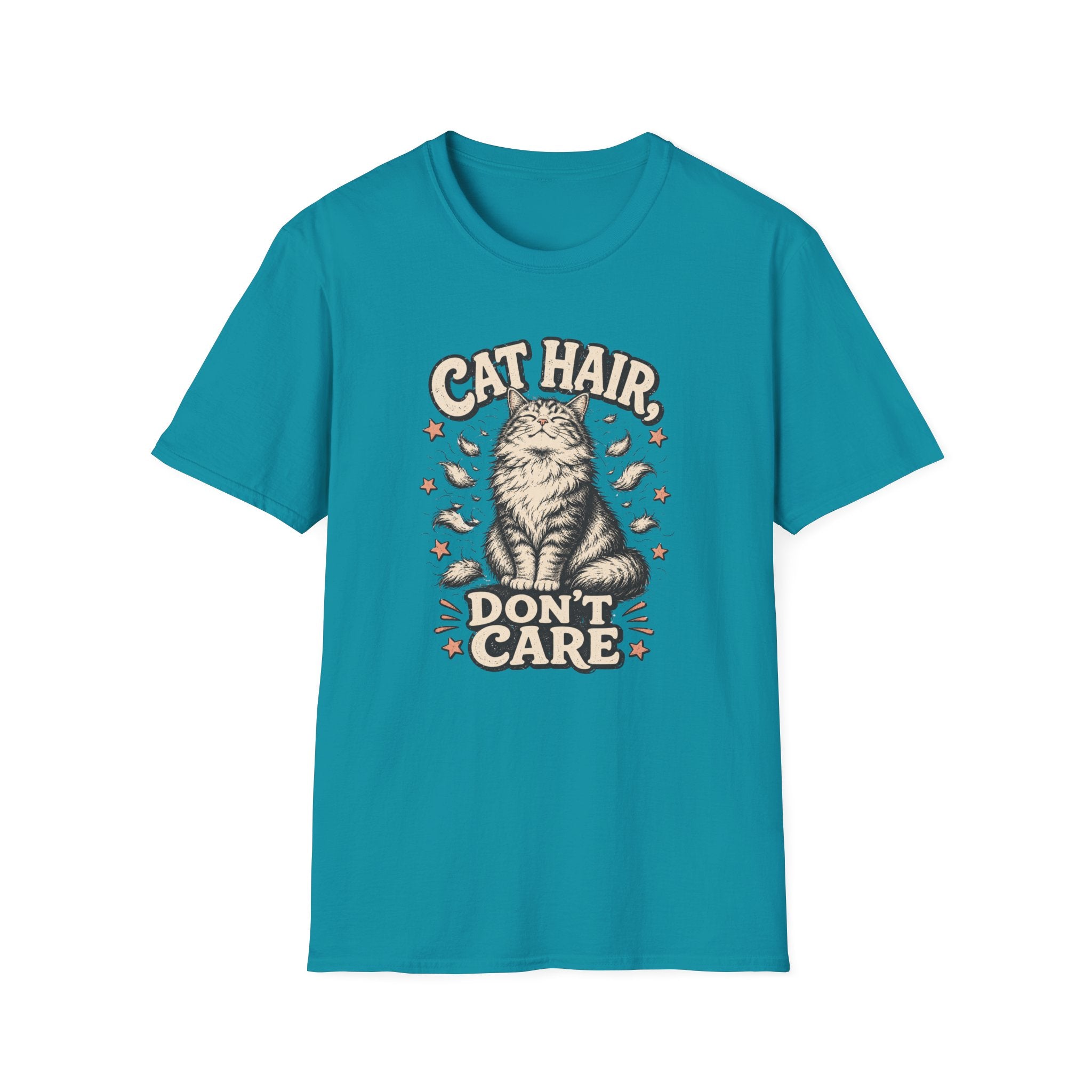 Cat Hair Don't Care T-Shirt