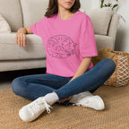Cat Outline Black T-Shirt