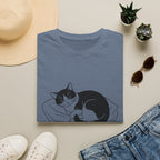 Line Art Tuxedo Sleeping T-Shirt