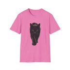 Black cat walking T-Shirt
