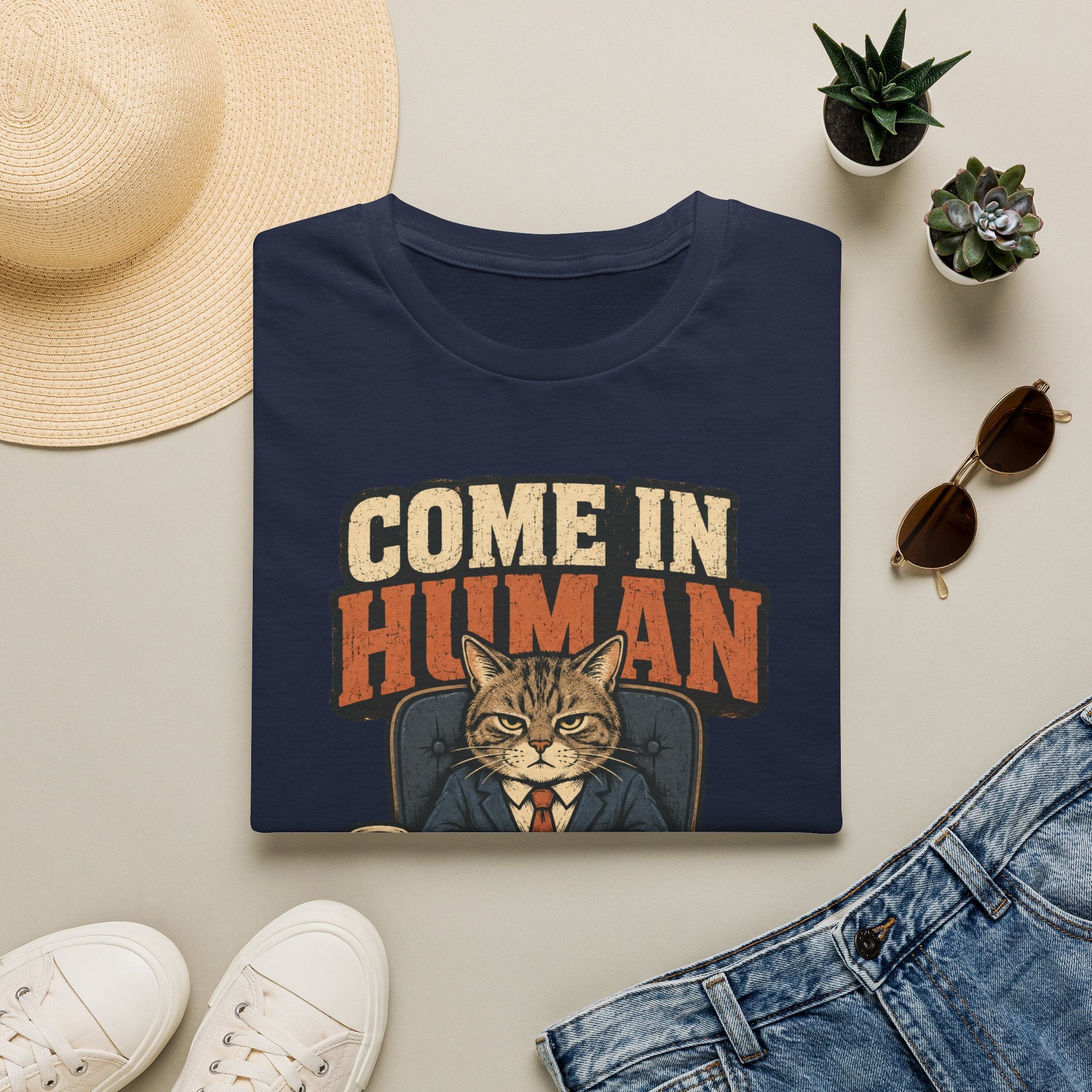 Come In Human please T-Shirt