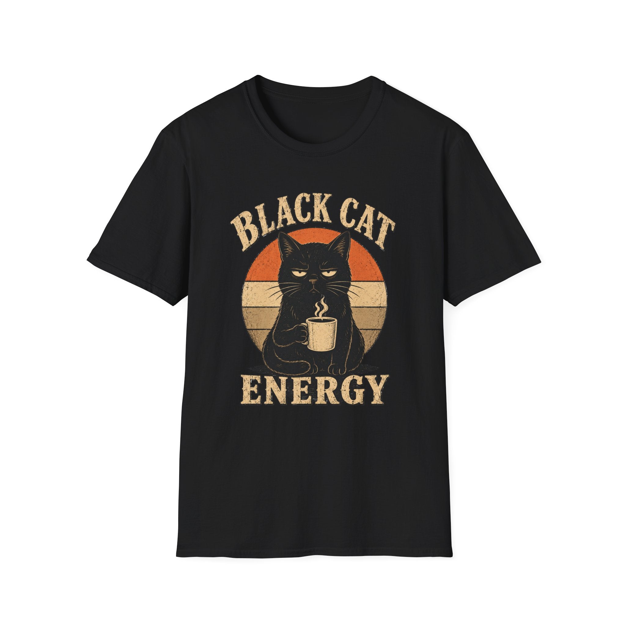 Black Cat Energy T-Shirt